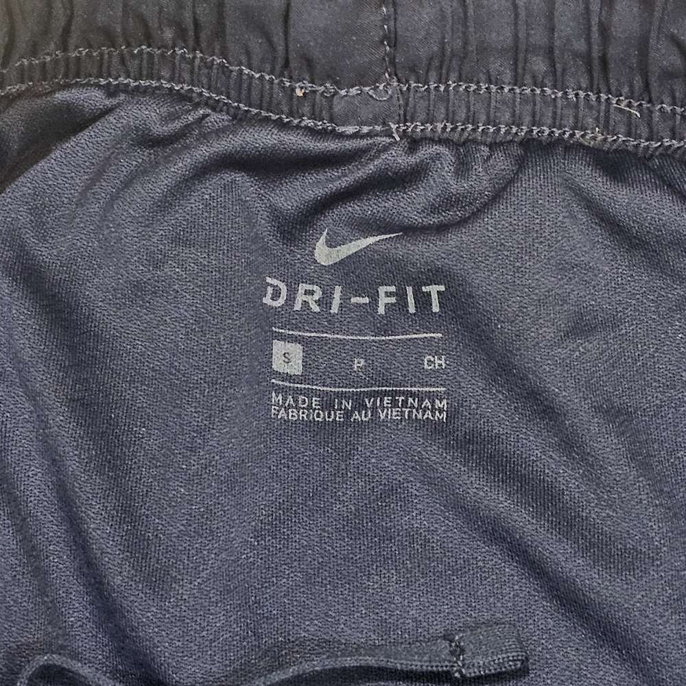 Nike Women's Dark Blue and Teal Athletic Shorts - Picture 7 of 7